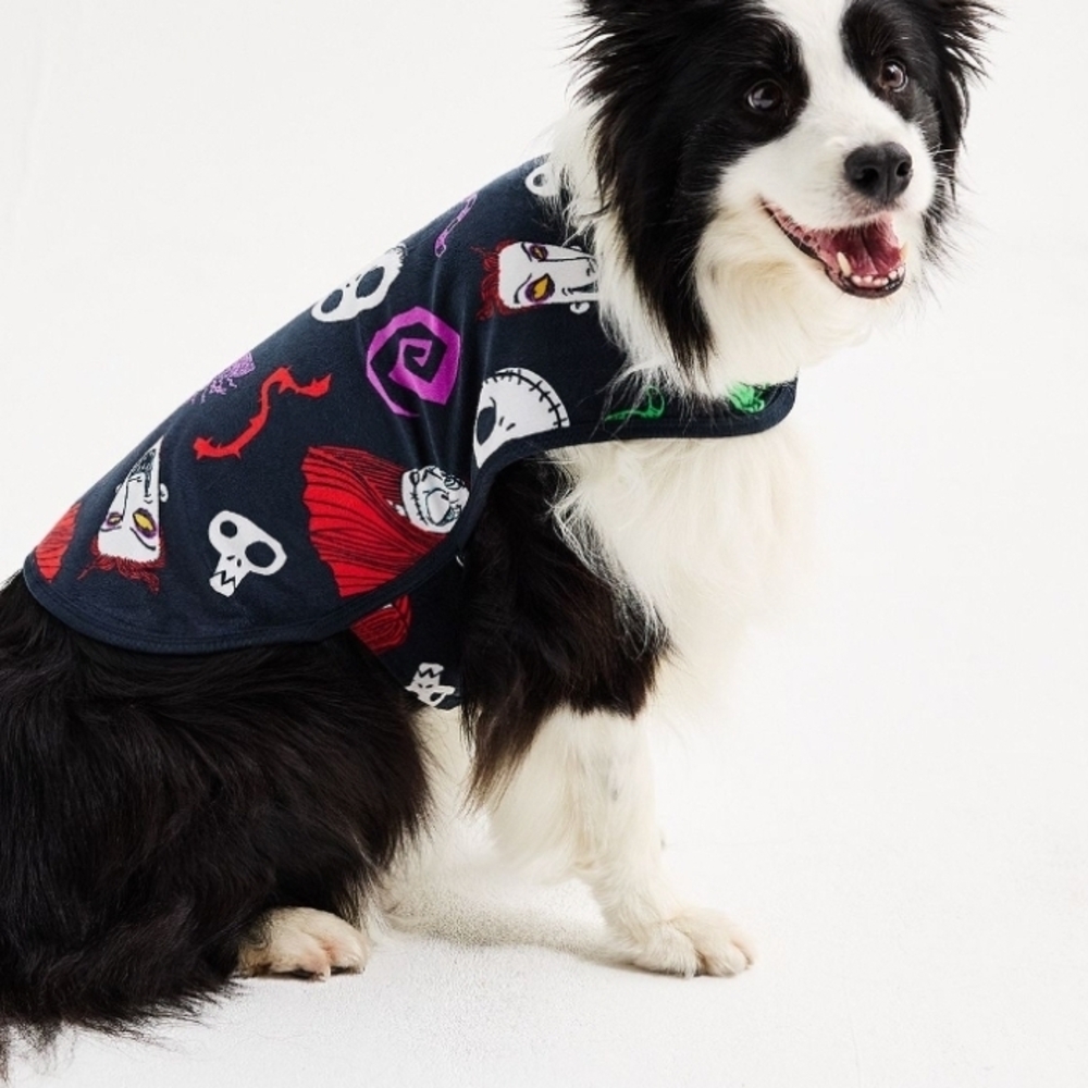 Disney Nightmare Before Christmas Dog Vest Shirt Sizes Medium Large NWT